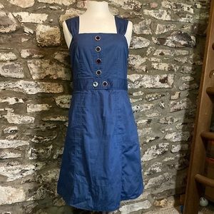 Marc by Marc Jacobs blue cotton a line dress size 12